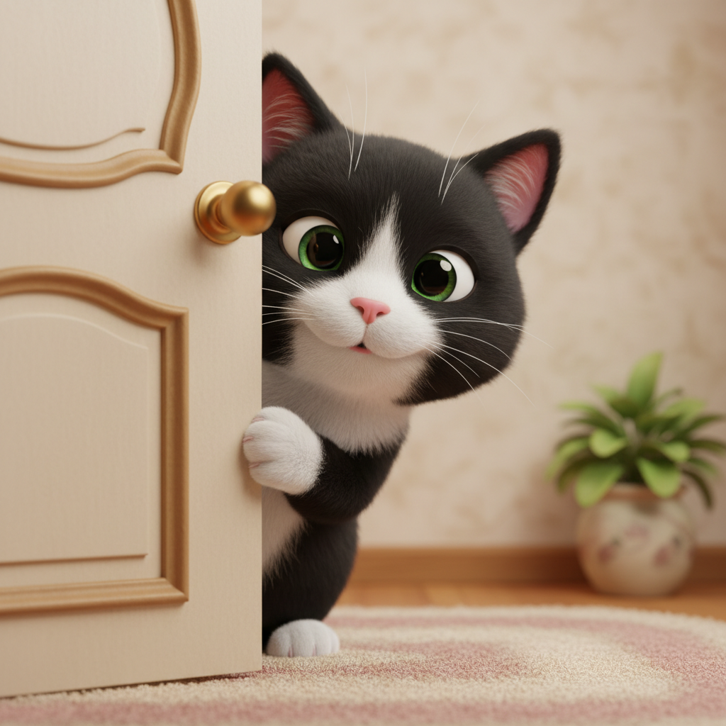 Curious cat
