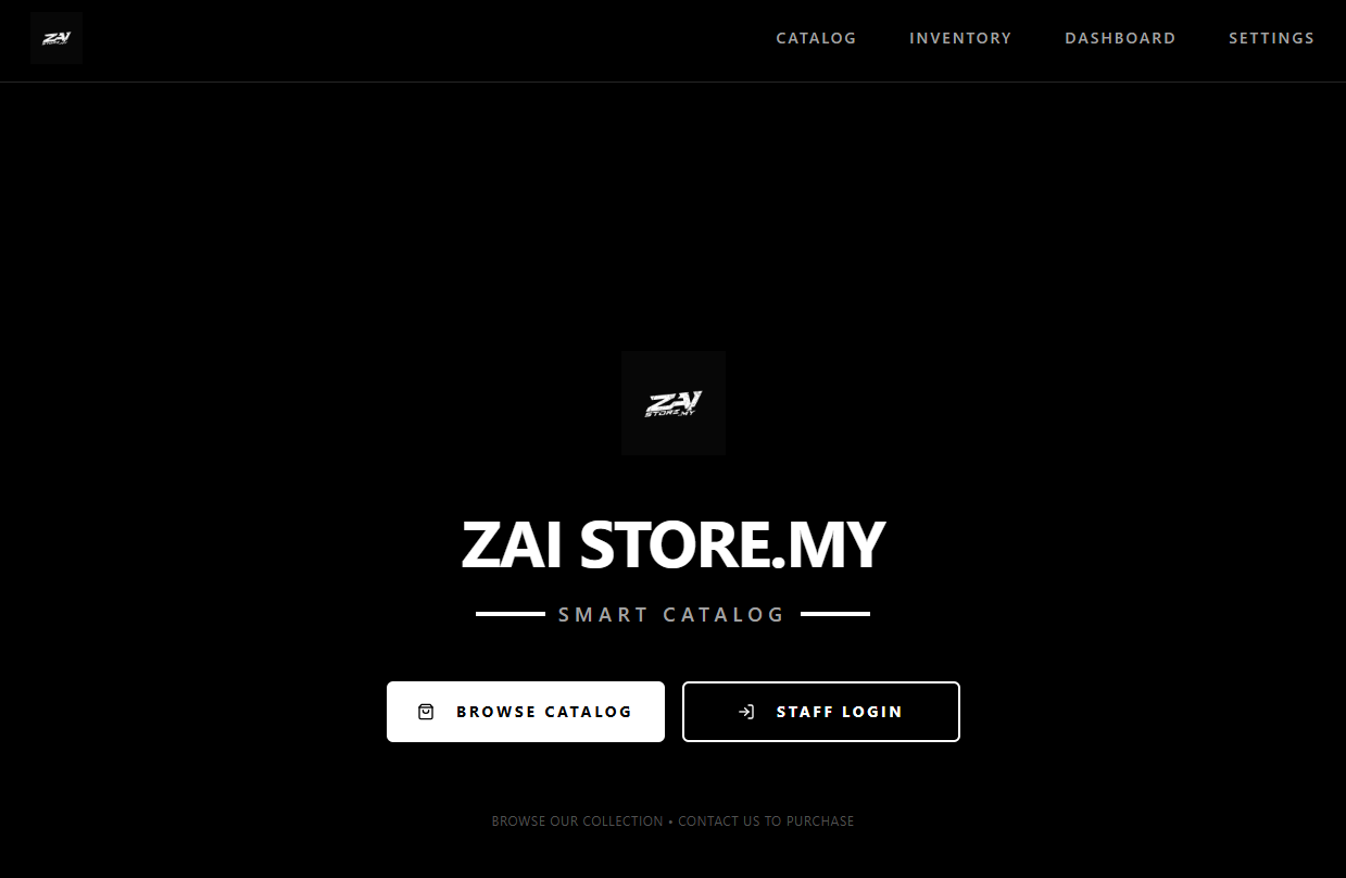 Inventory By Zai template preview