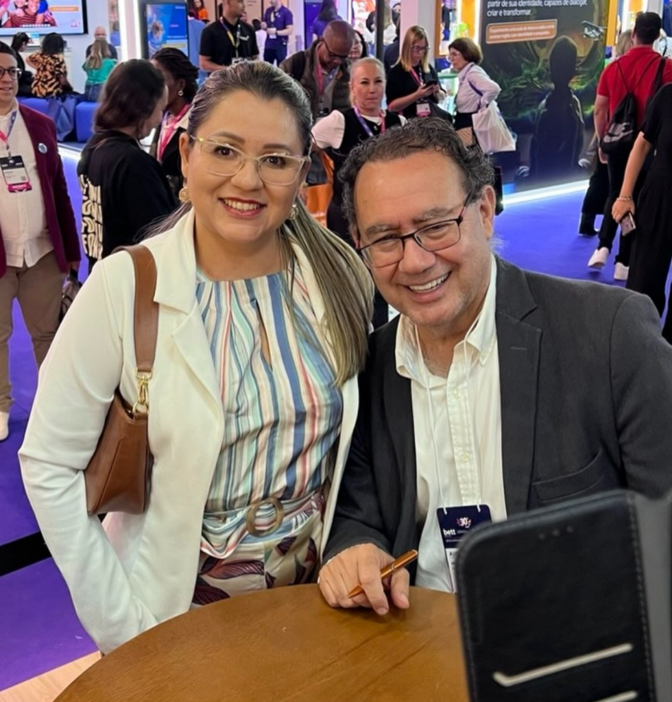 Diretora com Dr. Augusto Cury
