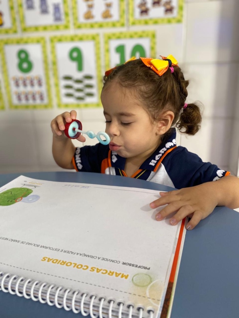 Explorando as Bolinhas de Sabão – Maternal 1