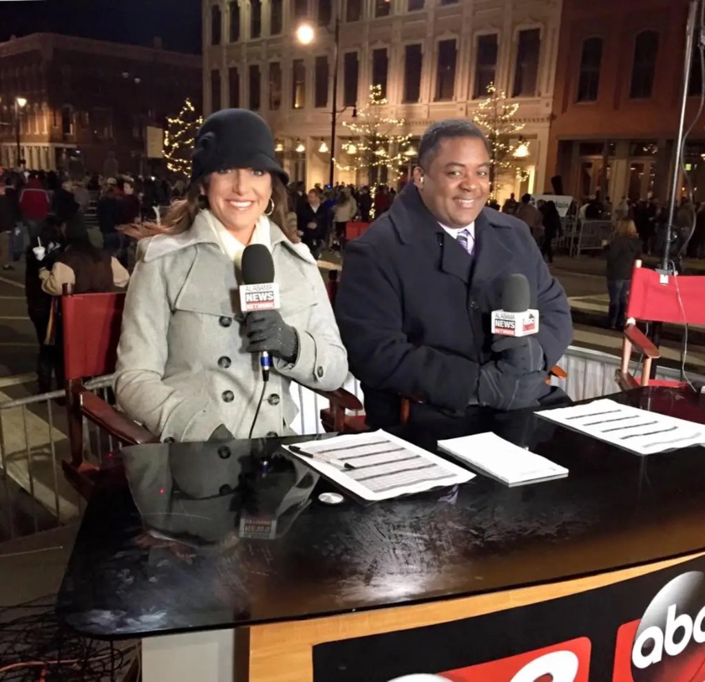 Darryl Hood — behind the scenes at the anchor desk
