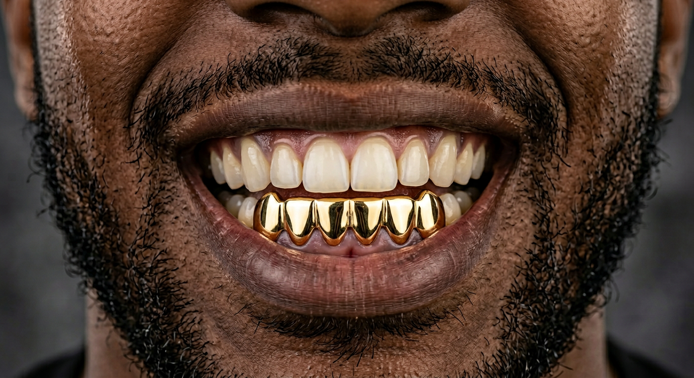 Gold Bottom Grillz