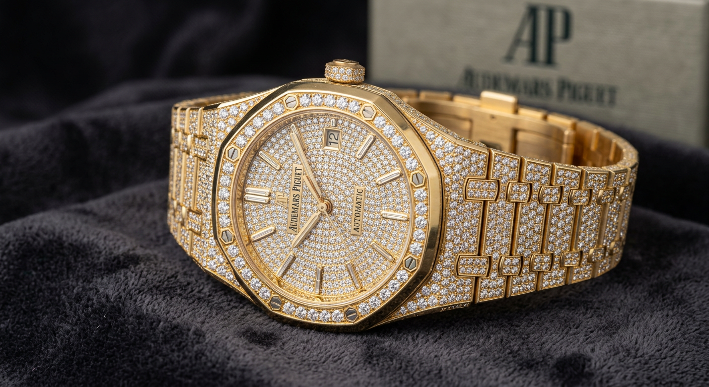 Iced Out AP Royal Oak