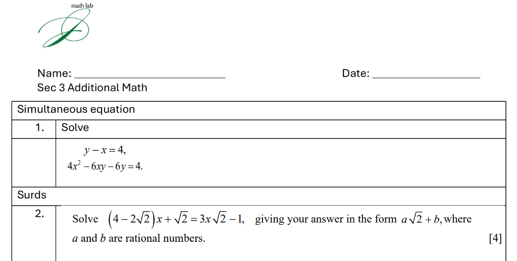 Shop | Joyce Math Lab Website