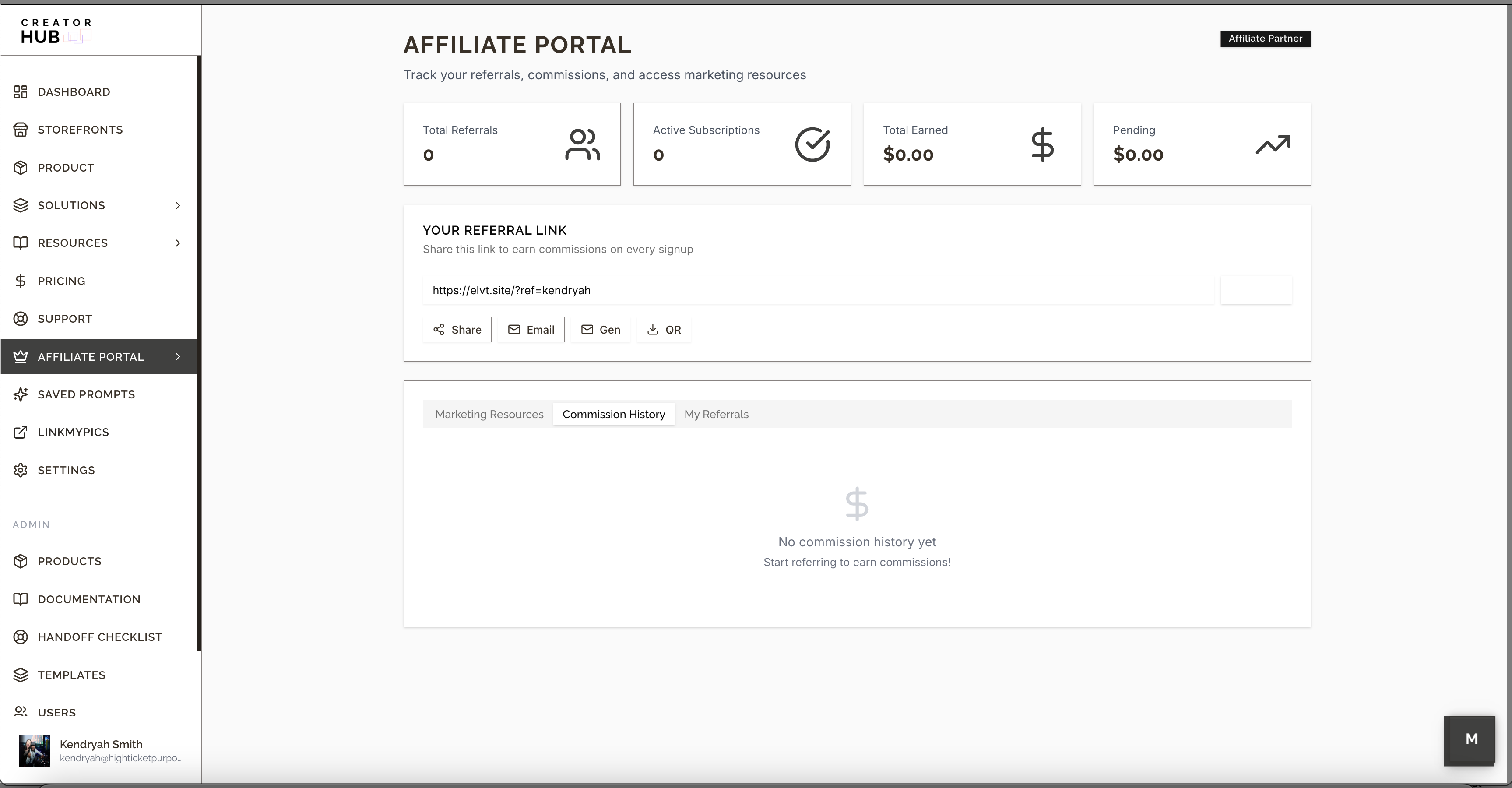 UBA template preview