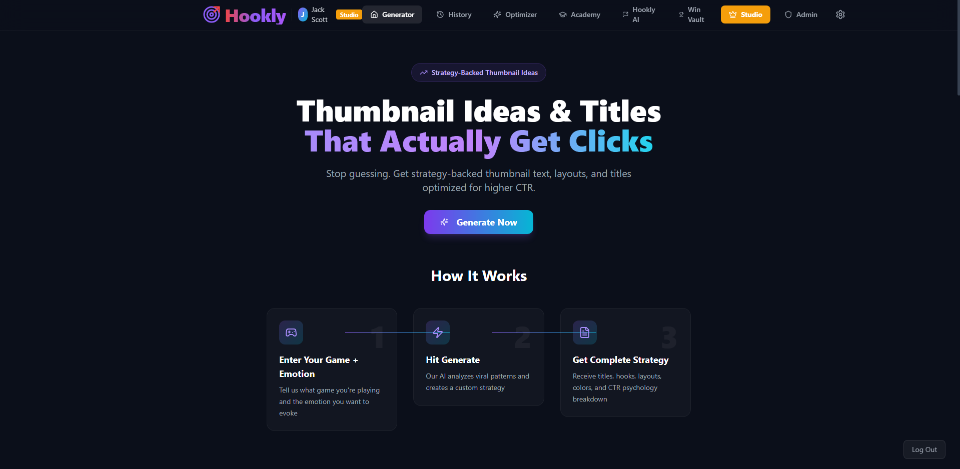 Ai Generator for gaming thumbnail designs template preview