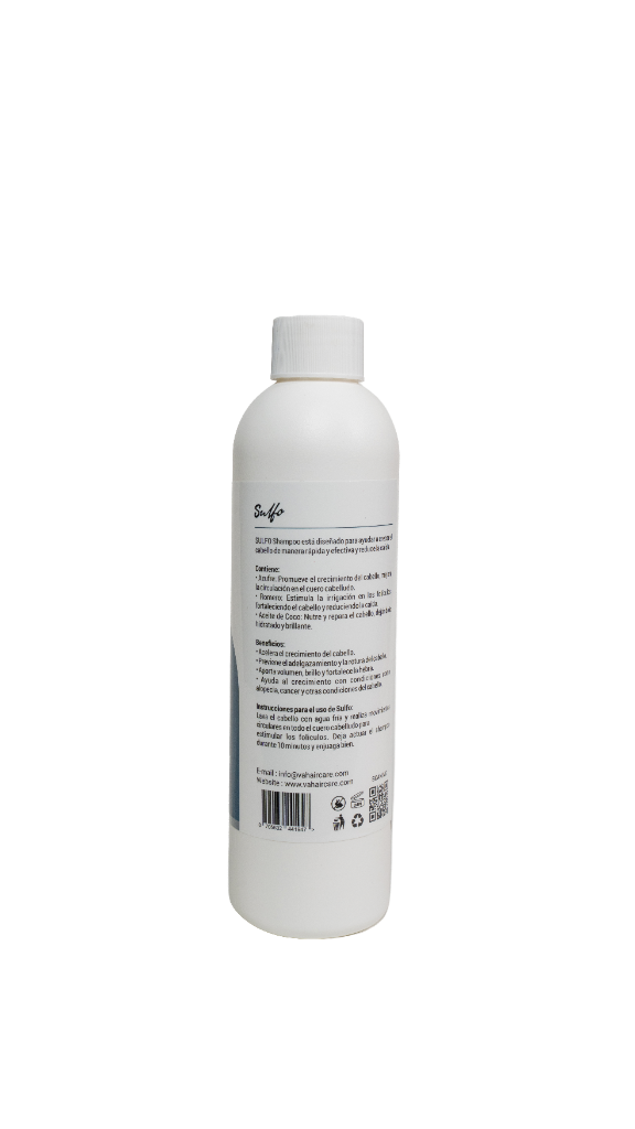 Sulfo - Shampoo para la caída y crecimiento del cabello