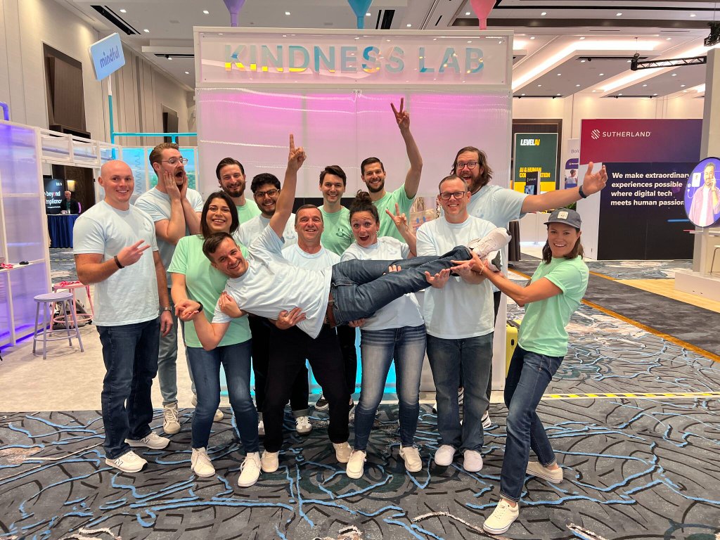 Kindness Lab Booth Team