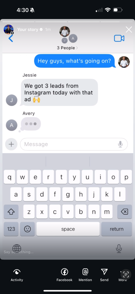 Client message 3