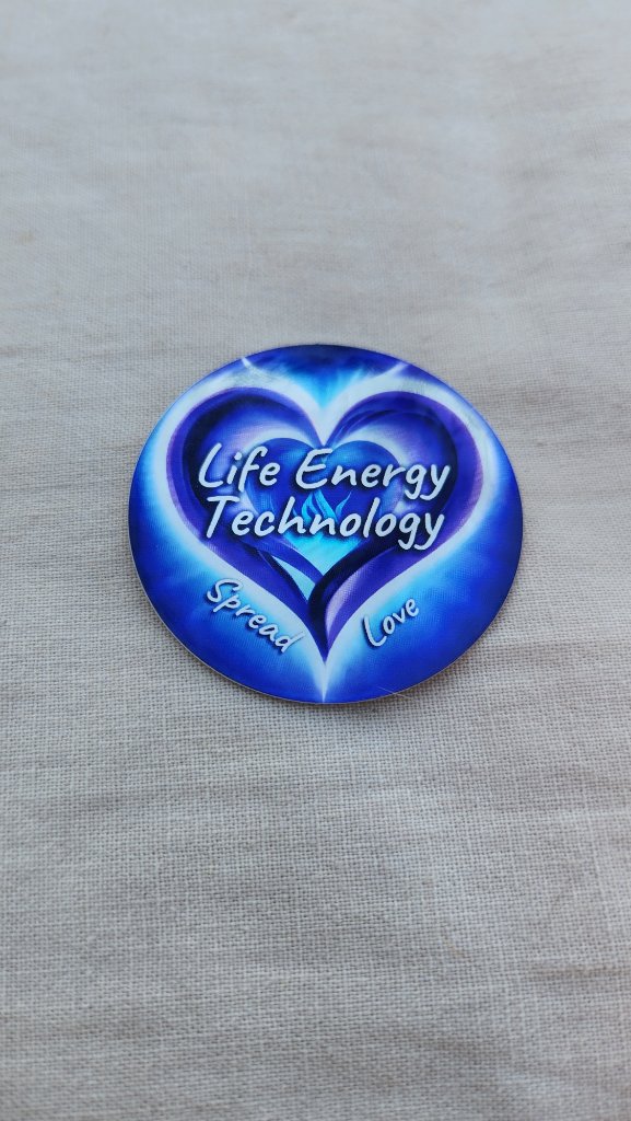 WiFi & Computer Harmonizing Sticker — Heart