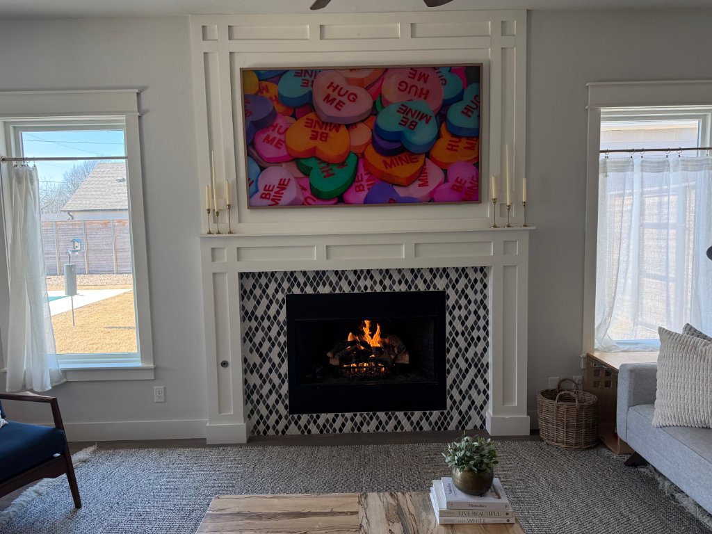 Frame TV Living Room