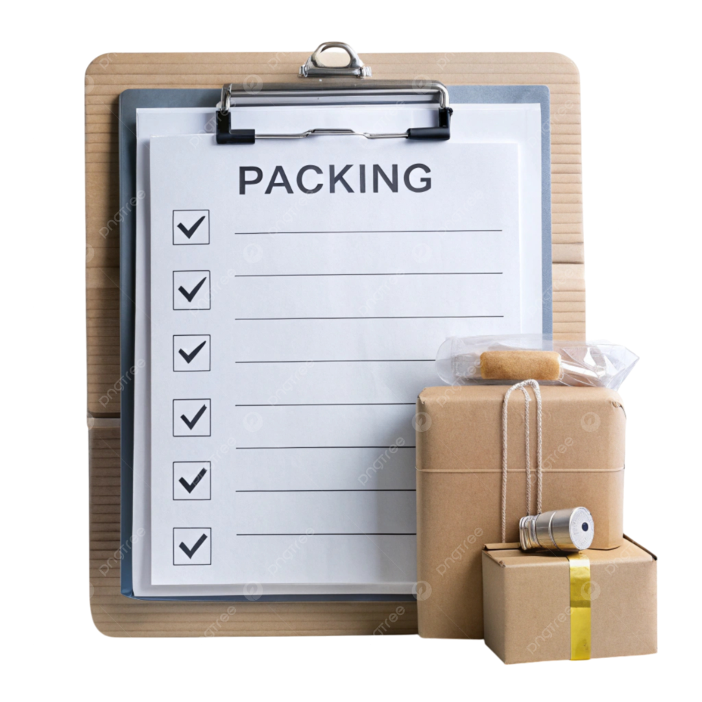 Prepare Packing Materials