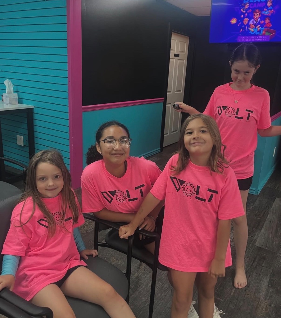 Campers in Volt gear