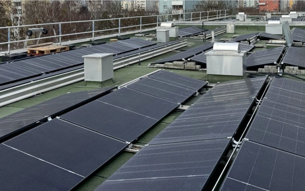 Städtische Dachanlage PV