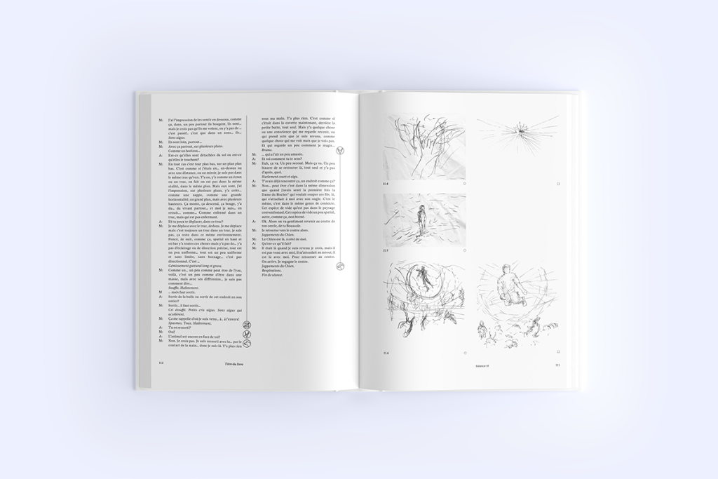 Double page intérieure