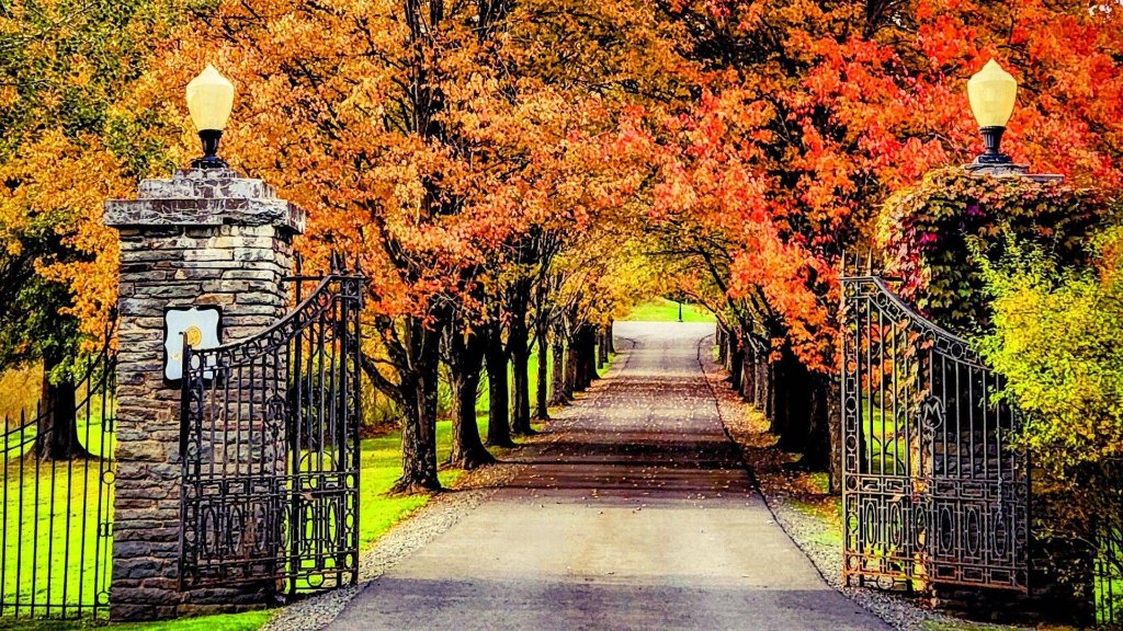 Estate entrance
