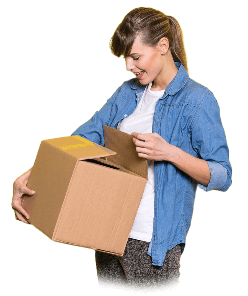BOXE Professional Logistics - Girl with Box