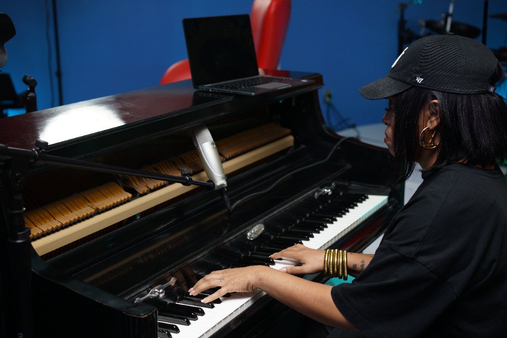 Creator performing