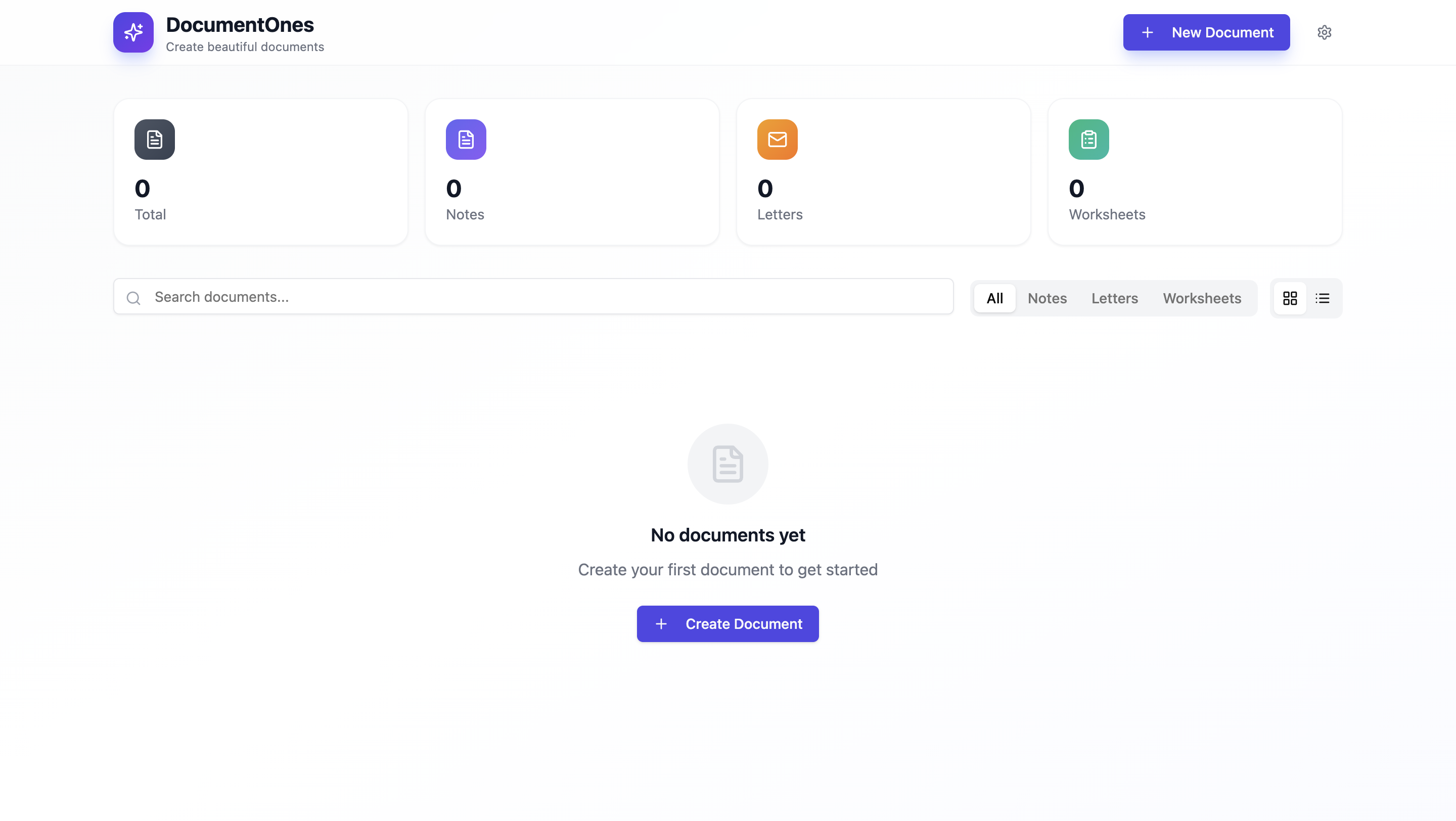 DocumentOnes template preview