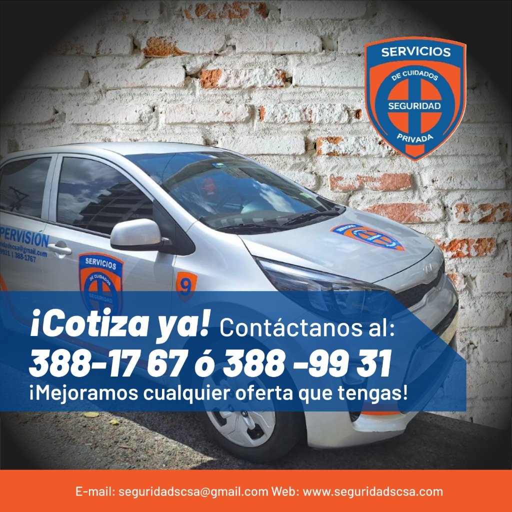 Cobertura de seguridad en sitio