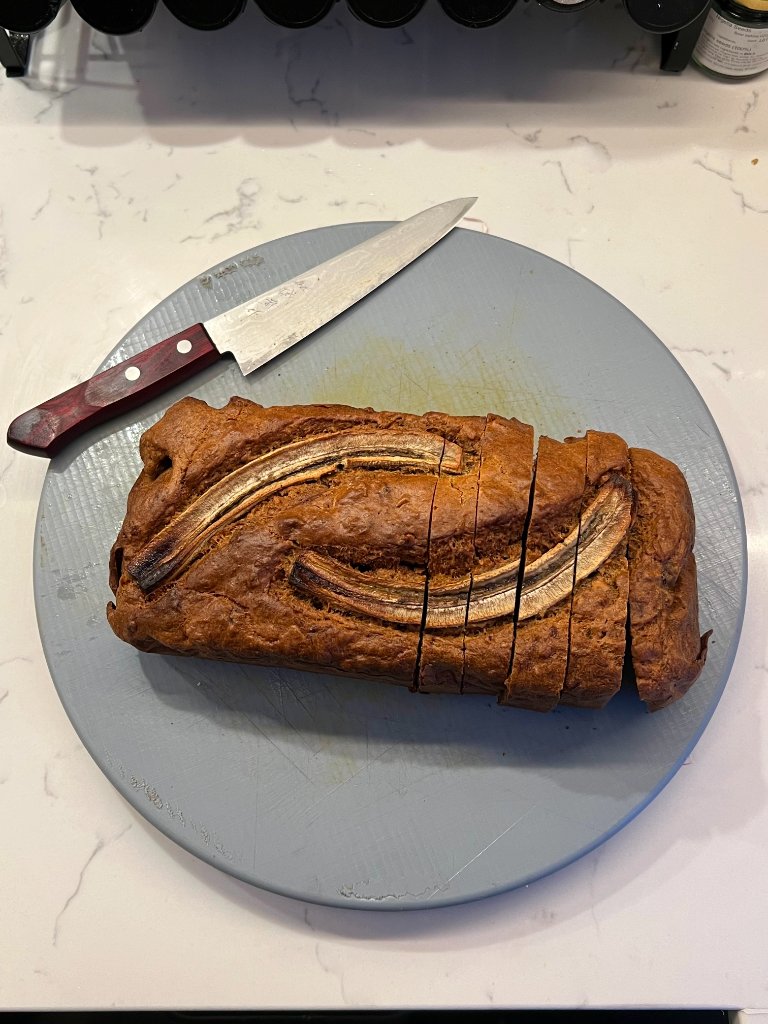 Labneh Banana Bread