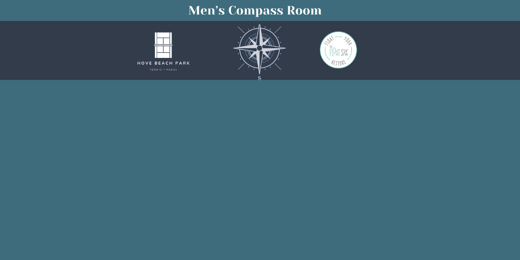 Men's Compass Room banner