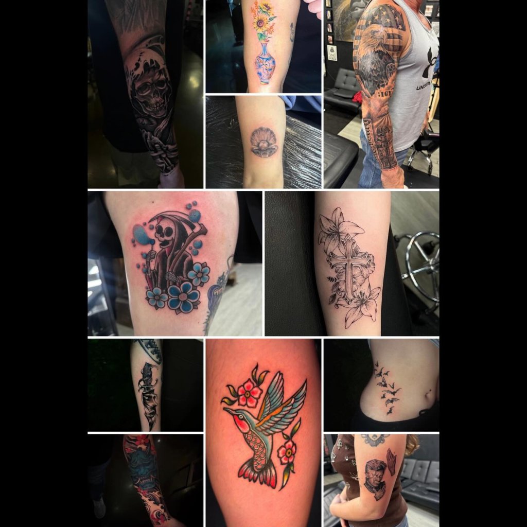 Artist work showcase