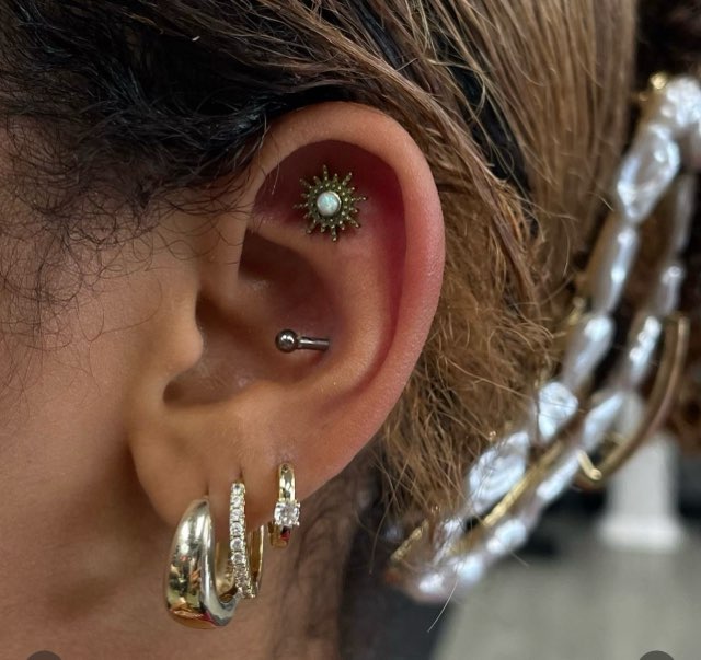 Ear piercings