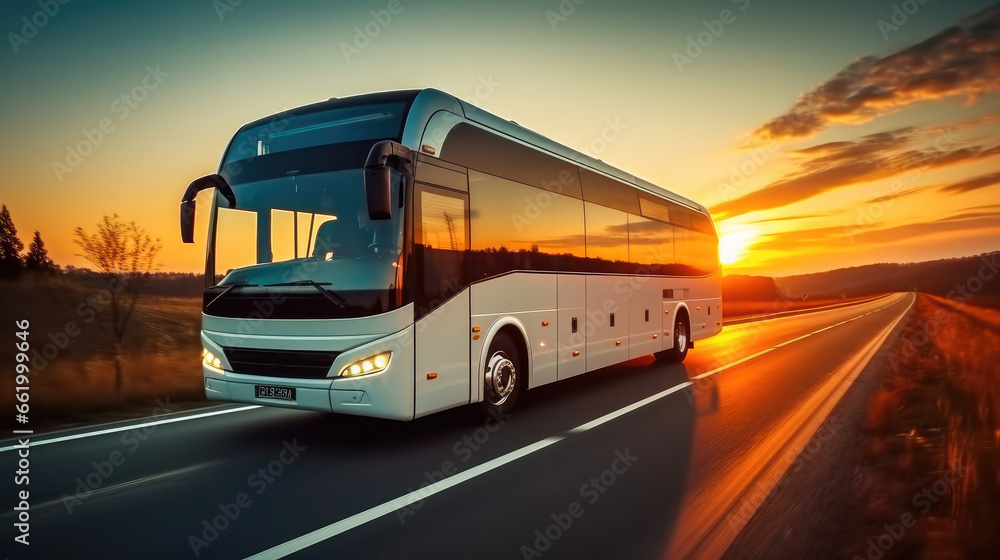 Luxury Charter Bus