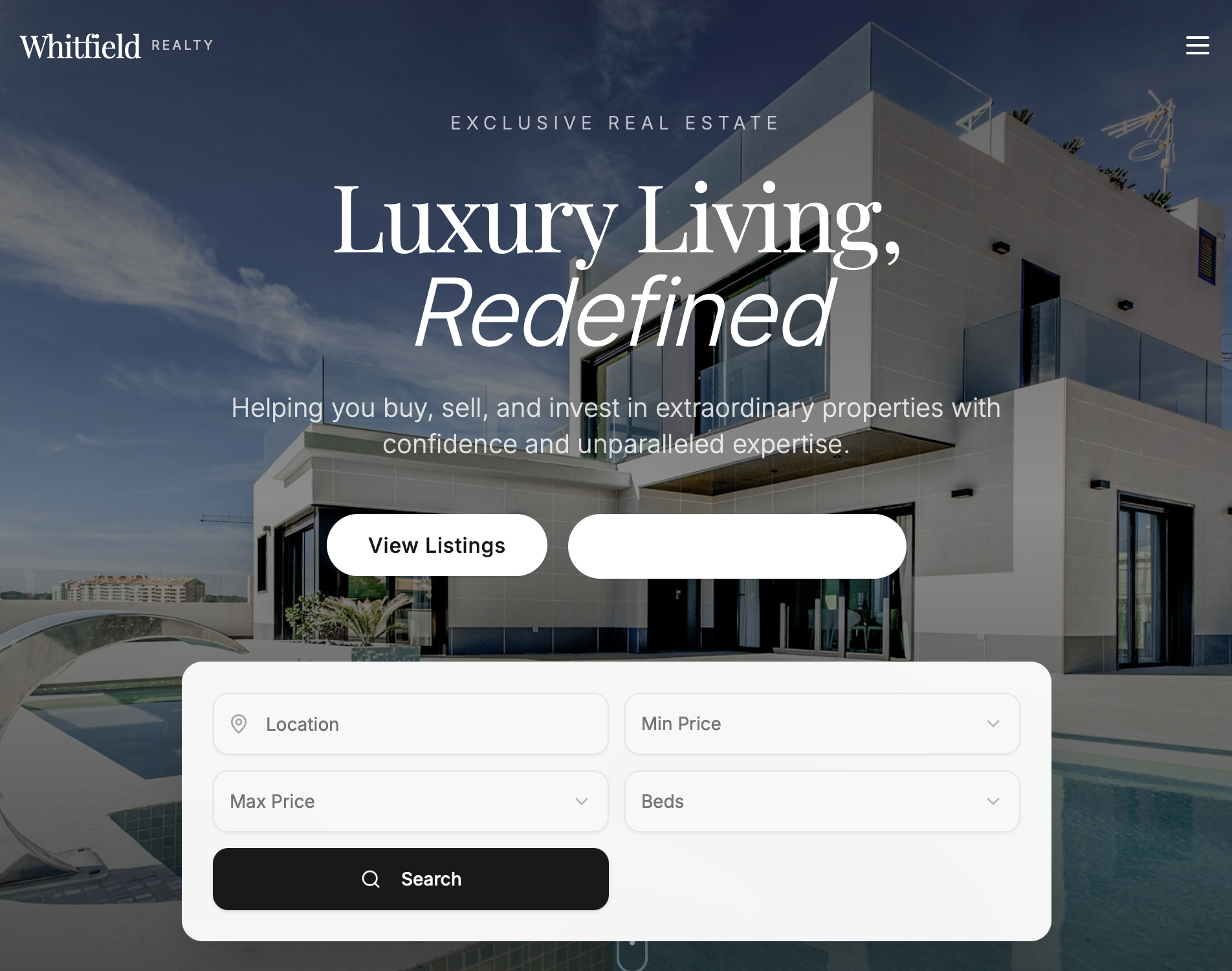 Prime Properties template preview