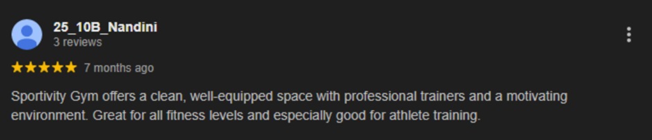 Customer review 6