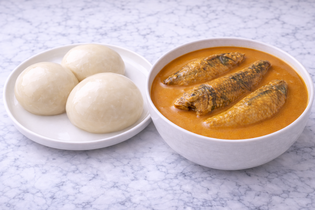 Fufu & Sauce d'Arachide