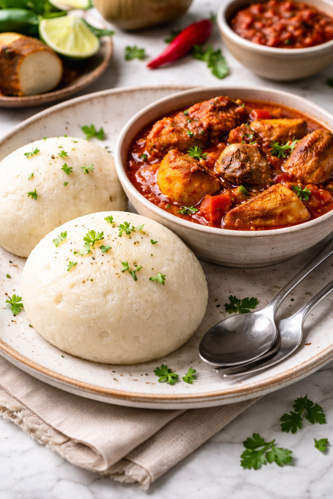 Fufu d'Igname Béninois