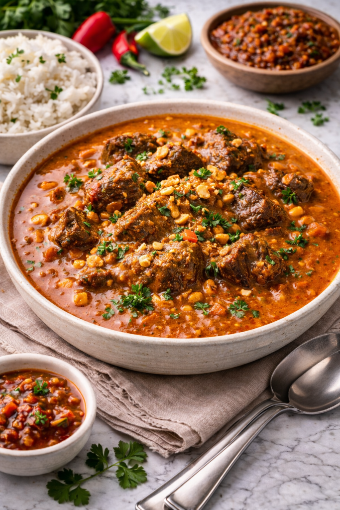 Maafe à la Viande du Sénégal