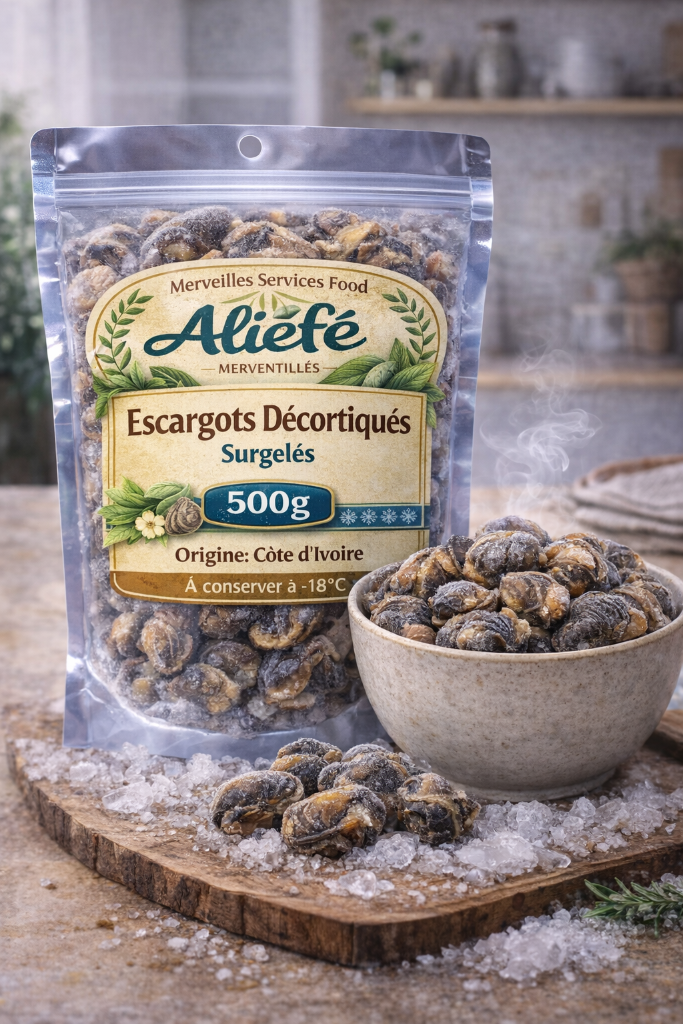 Escargots surgelés