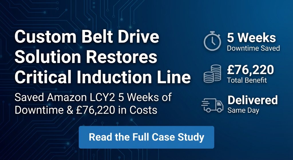 Custom Belt Drive Solution Restores Critical Induction Line