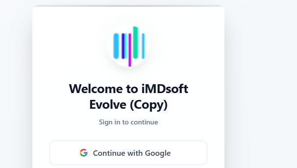 Evolve pölatform template preview