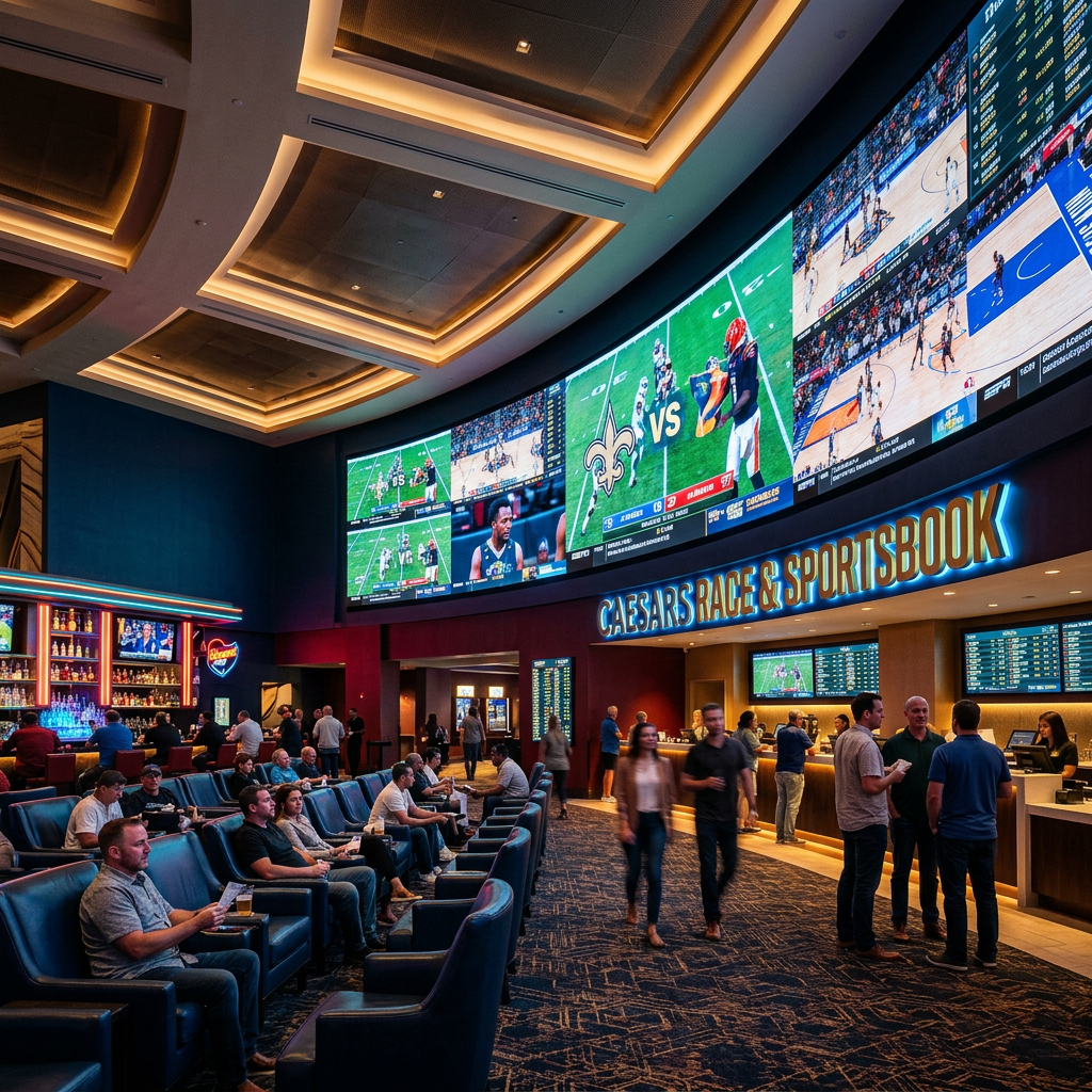 Caesars Entertainment Opens First Race & Sportsbook in Summerlin, Las Vegas