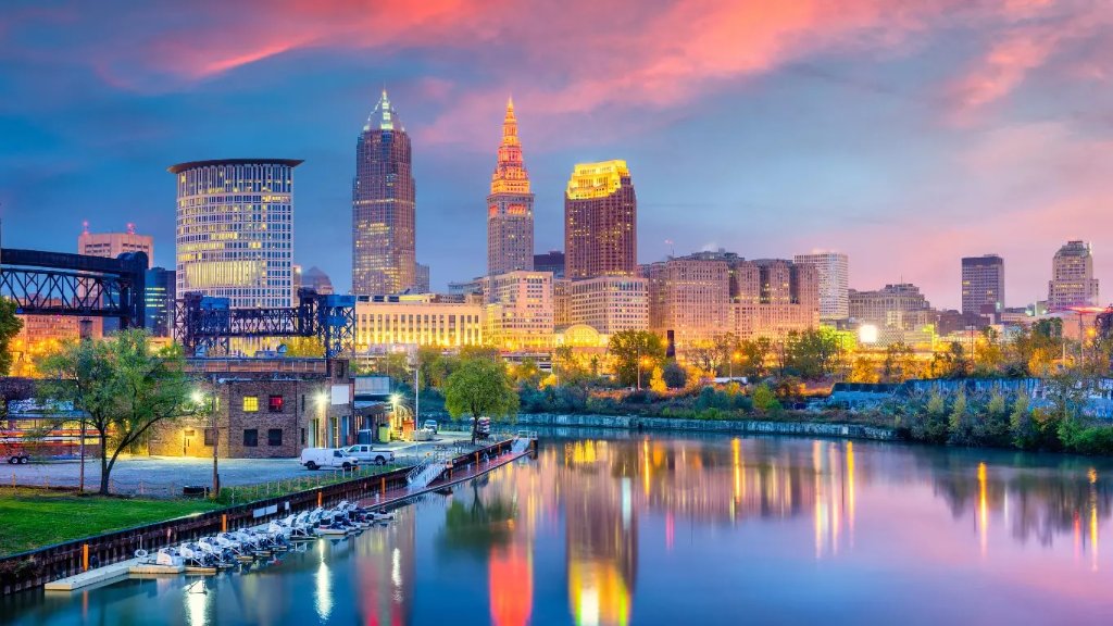 Cleveland skyline