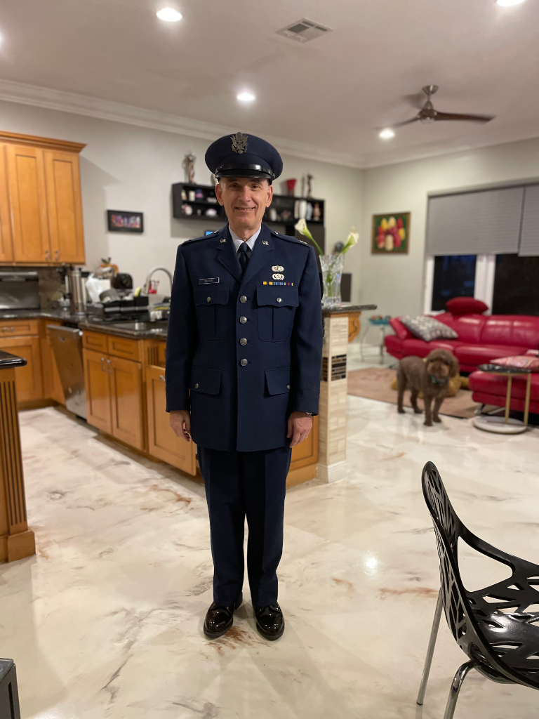 Todd in USAF uniform