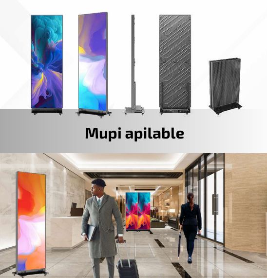Mupi LED Apilable