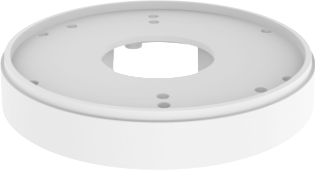 Smart Series Gang Box Adapter Plate for Dome and Turret Cameras