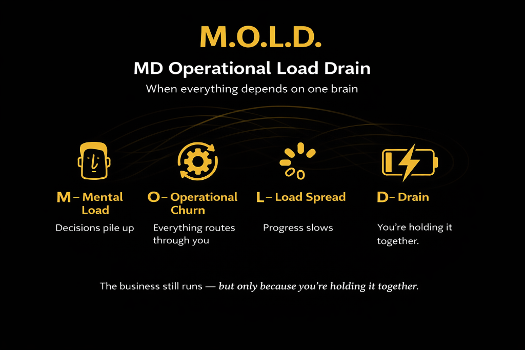M.O.L.D. - MD Operational Load Drain breakdown