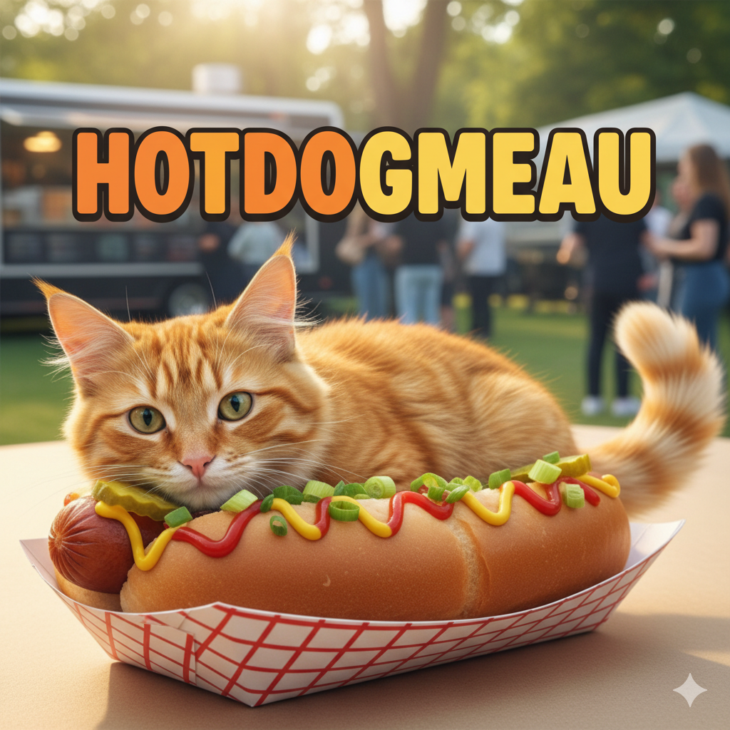 Hotdogmeau template preview