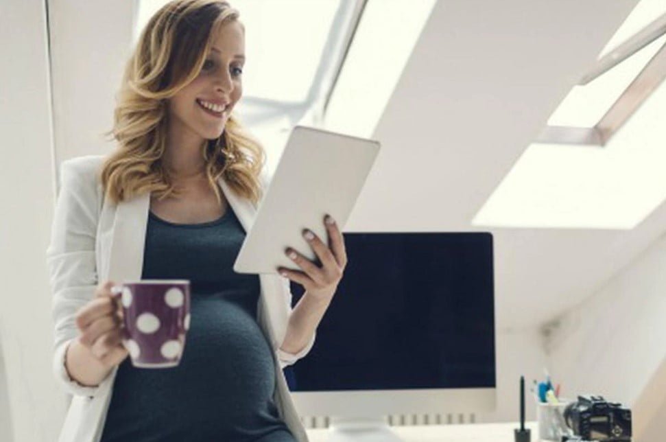 Professional mom working