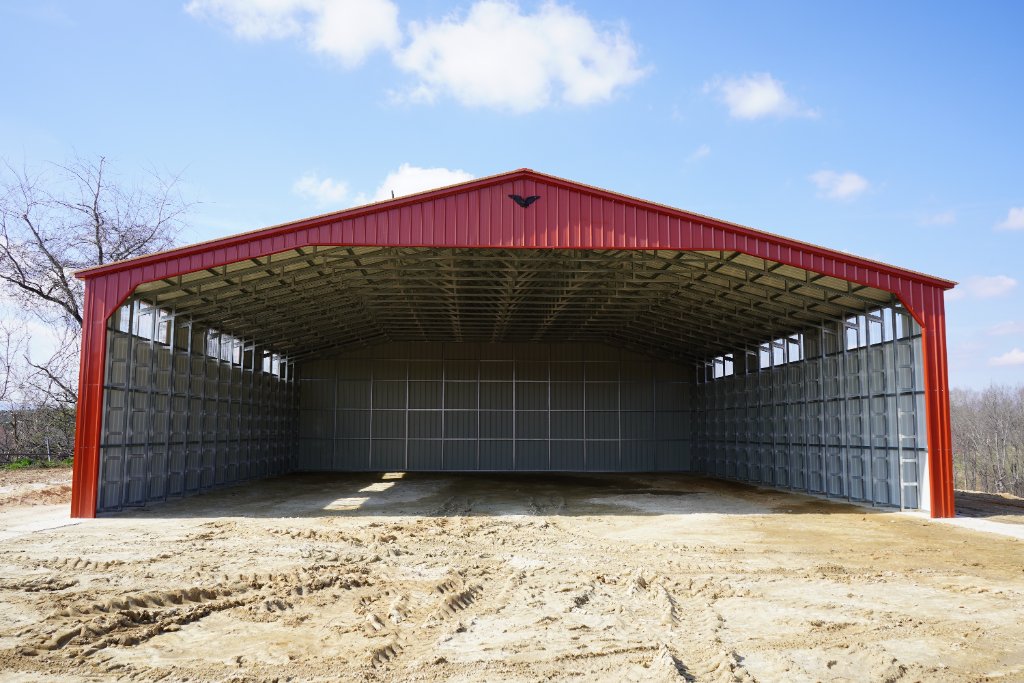 Steel South metal building project