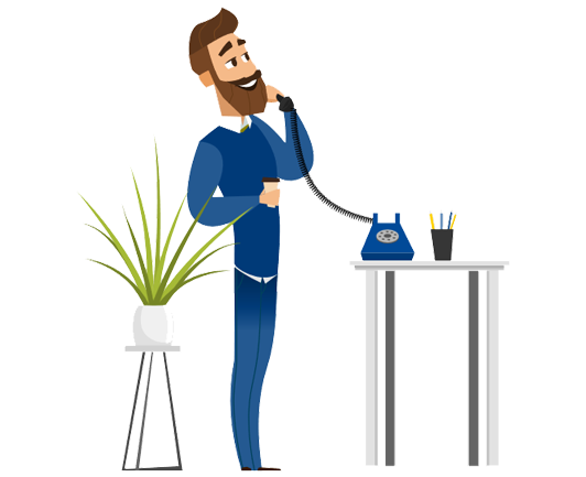 Contact illustration