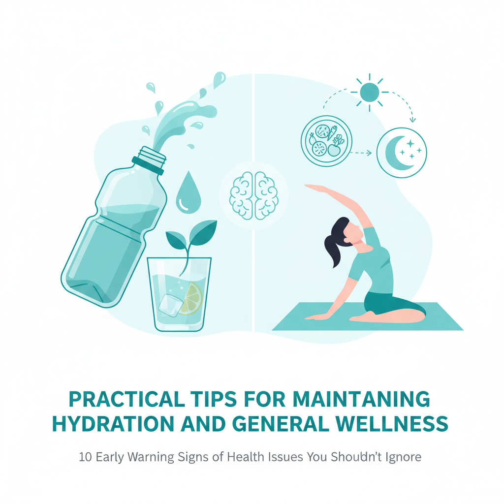 10 Early Warning Signs of Health Issues You Shouldn't Ignore Practical Tips for Maintaining Hydration and General Wellness