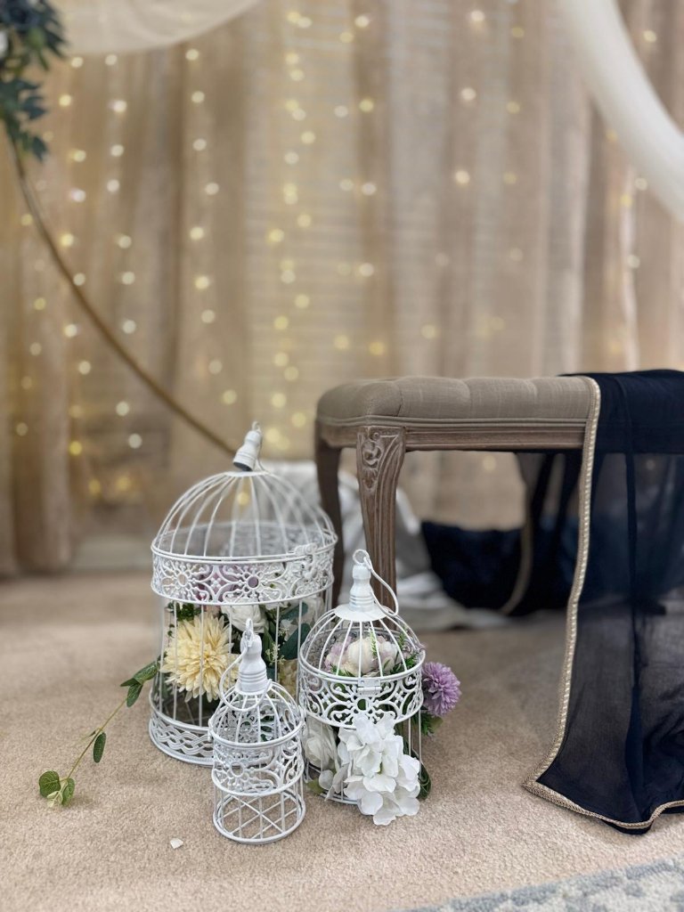 Birdcage Floral Detail