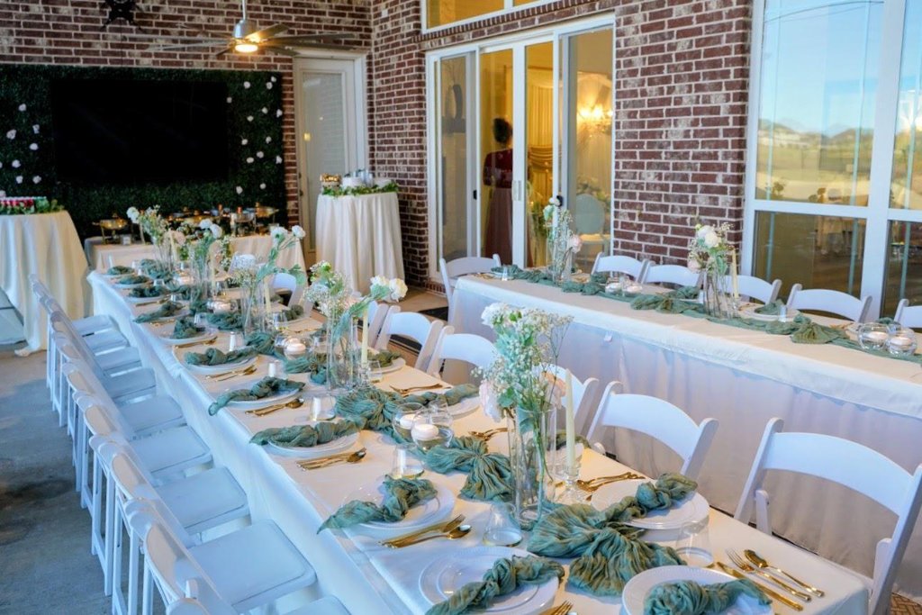 Sage Green Outdoor Tablescape